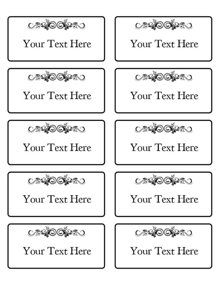 Free Name Tag Badge Templates Templatelab Within Name Tag