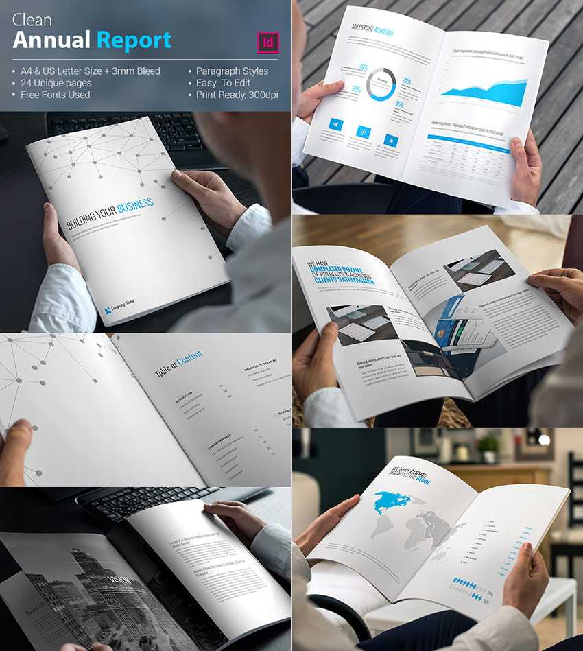 15+ Шаблонів Для Річного Звіту З Неймовірними Макетами Indesign Pertaining To Free Annual Report Template Indesign