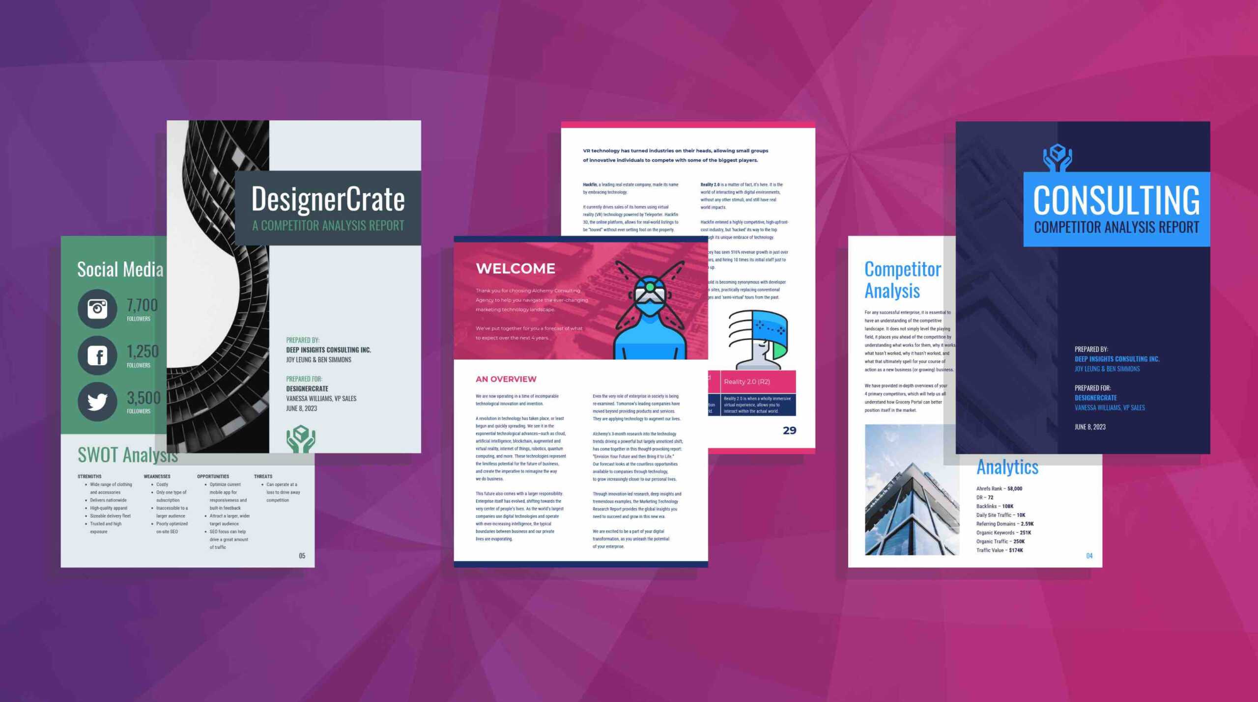 19 Consulting Report Templates That Every Consultant Needs Intended For Free Indesign Report Templates