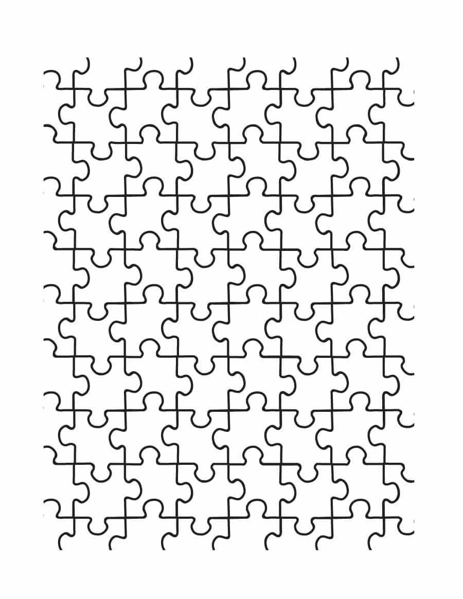 19 Printable Puzzle Piece Templates ᐅ Templatelab Within Jigsaw Puzzle Template For Word