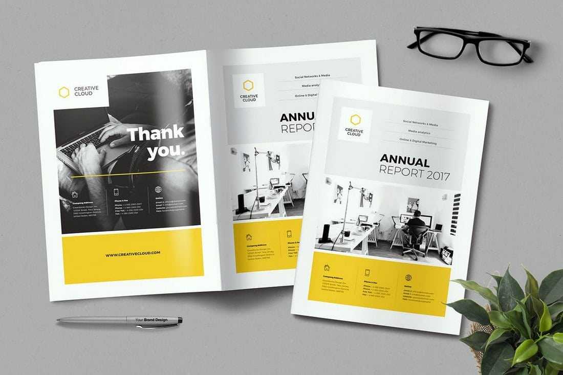 20+ Annual Report Templates (Word & Indesign) 2018 – Web Within Annual Report Template Word
