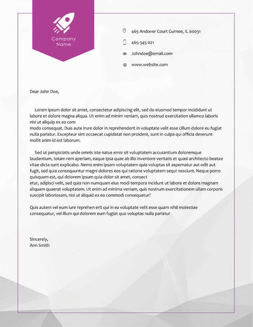 20 Best Free Microsoft Word Corporate Letterhead Templates Within Header Templates For Word