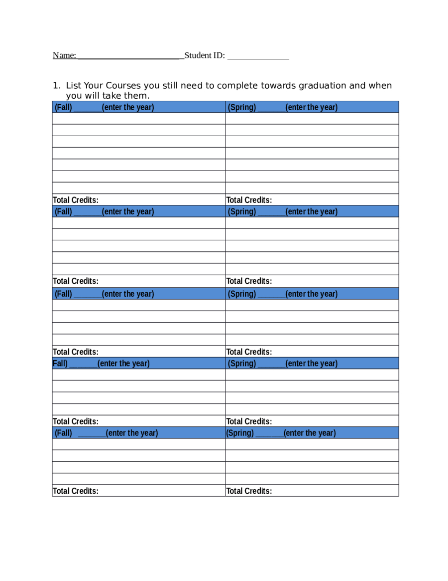 2020 Individual Education Plan – Fillable, Printable Pdf For Blank Iep Template