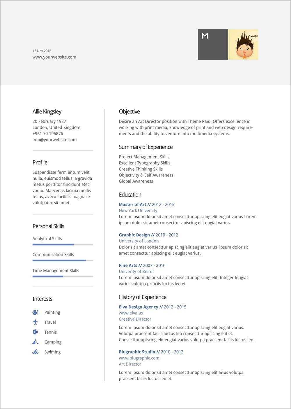 25 Resume Templates For Microsoft Word [Free Download] Intended For How To Get A Resume Template On Word