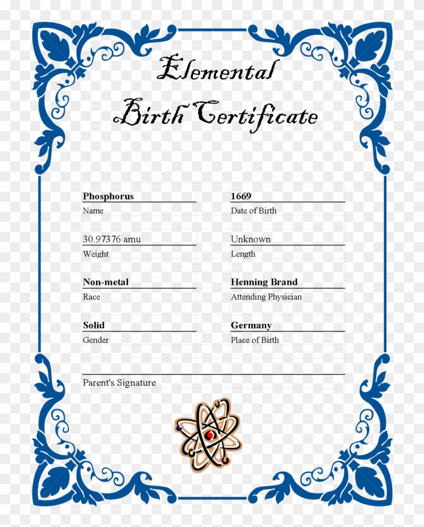 27 Images Of Ar Element Birth Certificate Template – Border In Birth Certificate Template For Microsoft Word