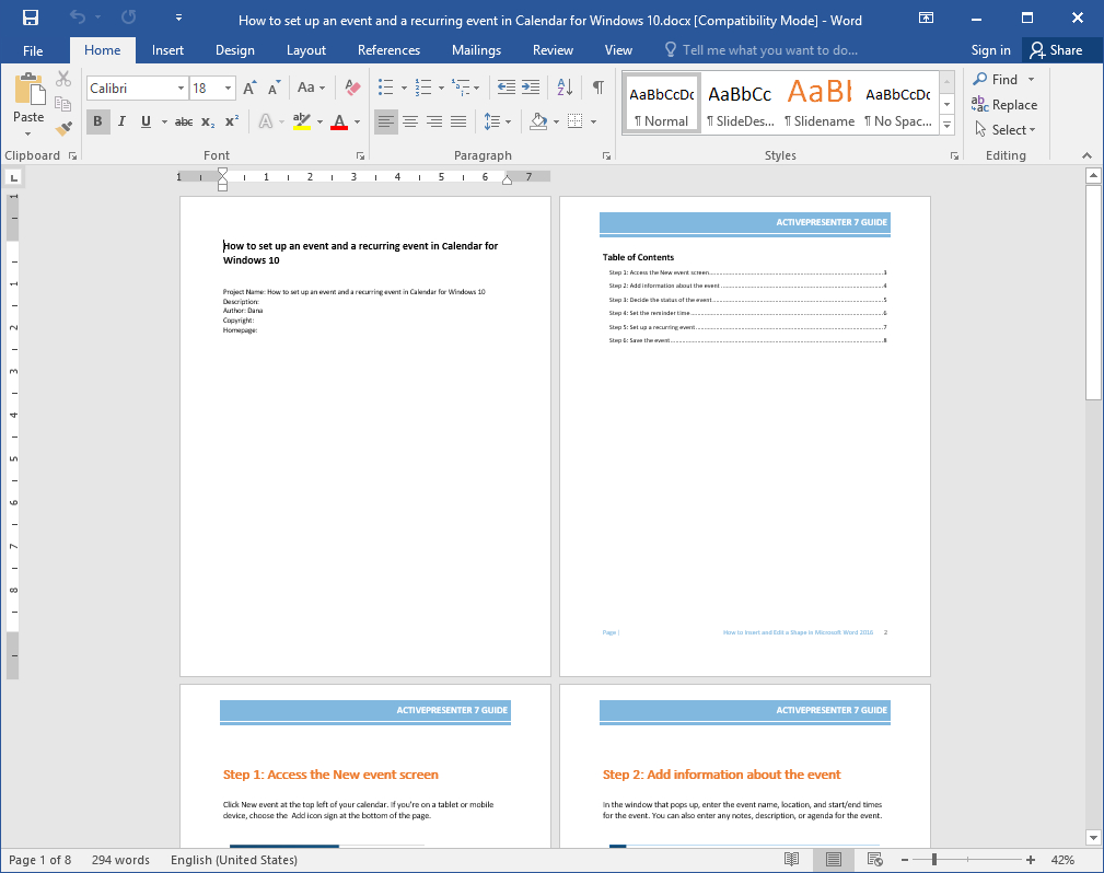 3 Simple Steps To Create An Employee Training Manual For With Training Manual Template Microsoft Word