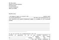 30+ Amazing Letter Of Interest Samples &amp; Templates with Letter Of Interest Template Microsoft Word