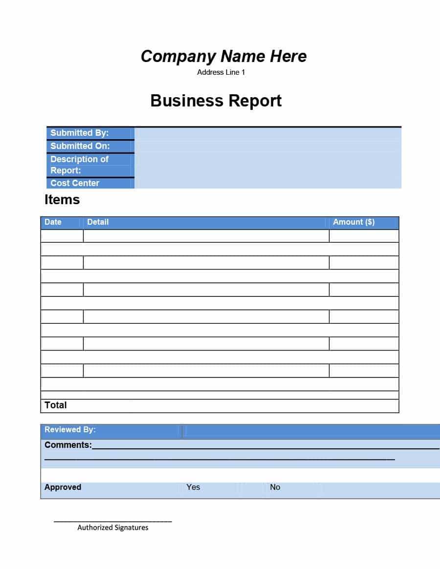 30+ Business Report Templates & Format Examples ᐅ Templatelab For What Is A Report Template