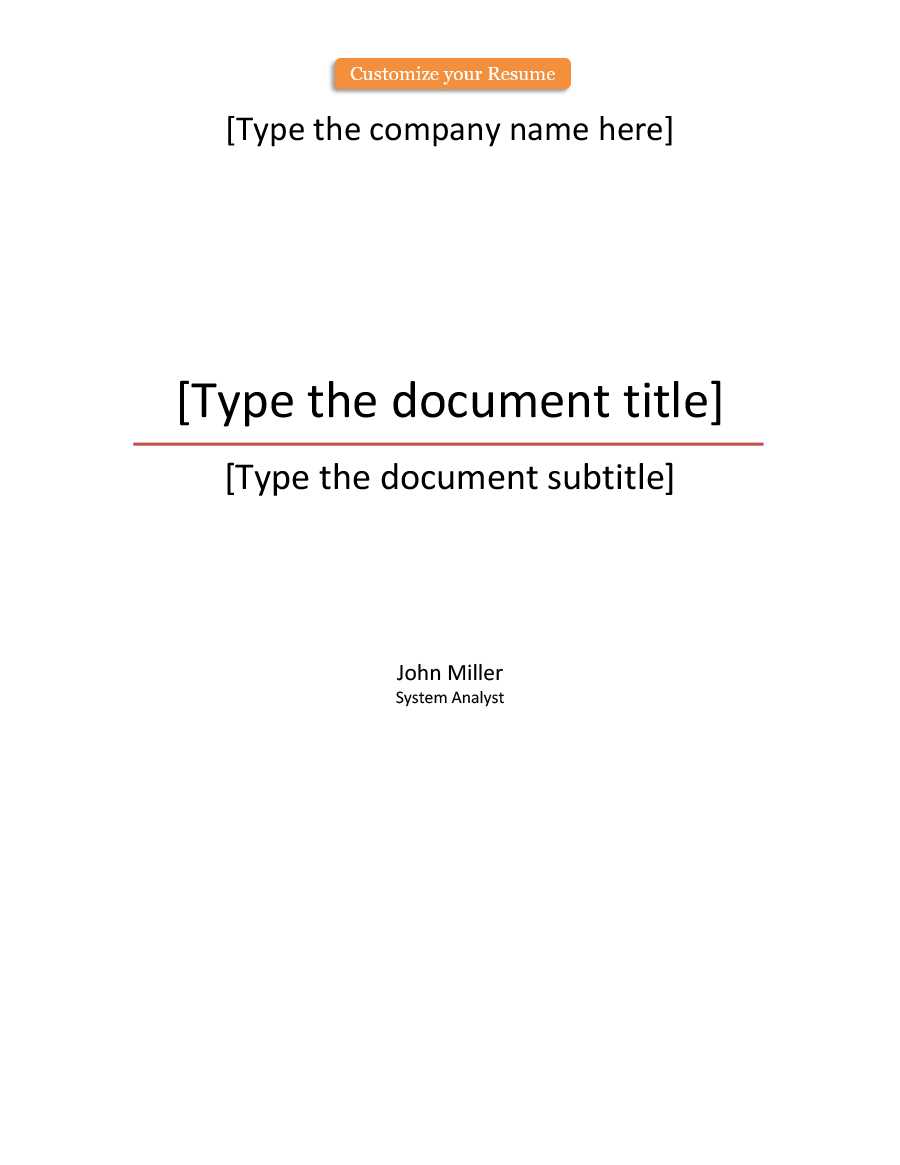 39 Amazing Cover Page Templates (Word + Psd) ᐅ Templatelab Within Technical Report Cover Page Template
