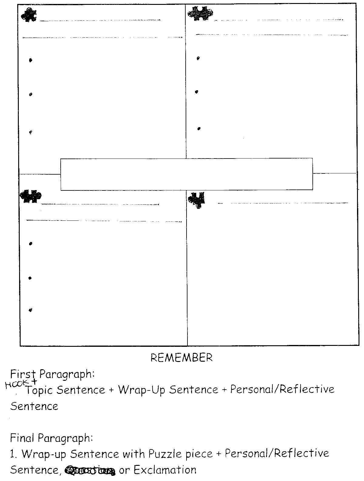 four-square-writing-templates-four-square-writing-the-important-book