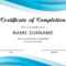 40 Fantastic Certificate Of Completion Templates [Word Within Certificate Templates For Word Free Downloads
