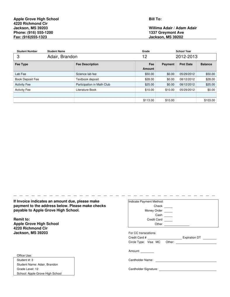 5+ Tuition Receipt Templates – Pdf, Word | Free & Premium In Fake College Report Card Template