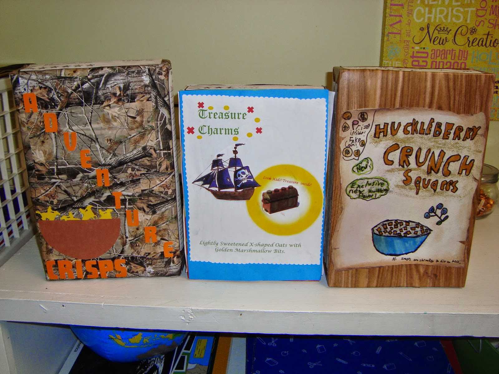 5Th And Fabulous: Cereal Box Book Reports 2014 Inside Cereal Box Book Report Template