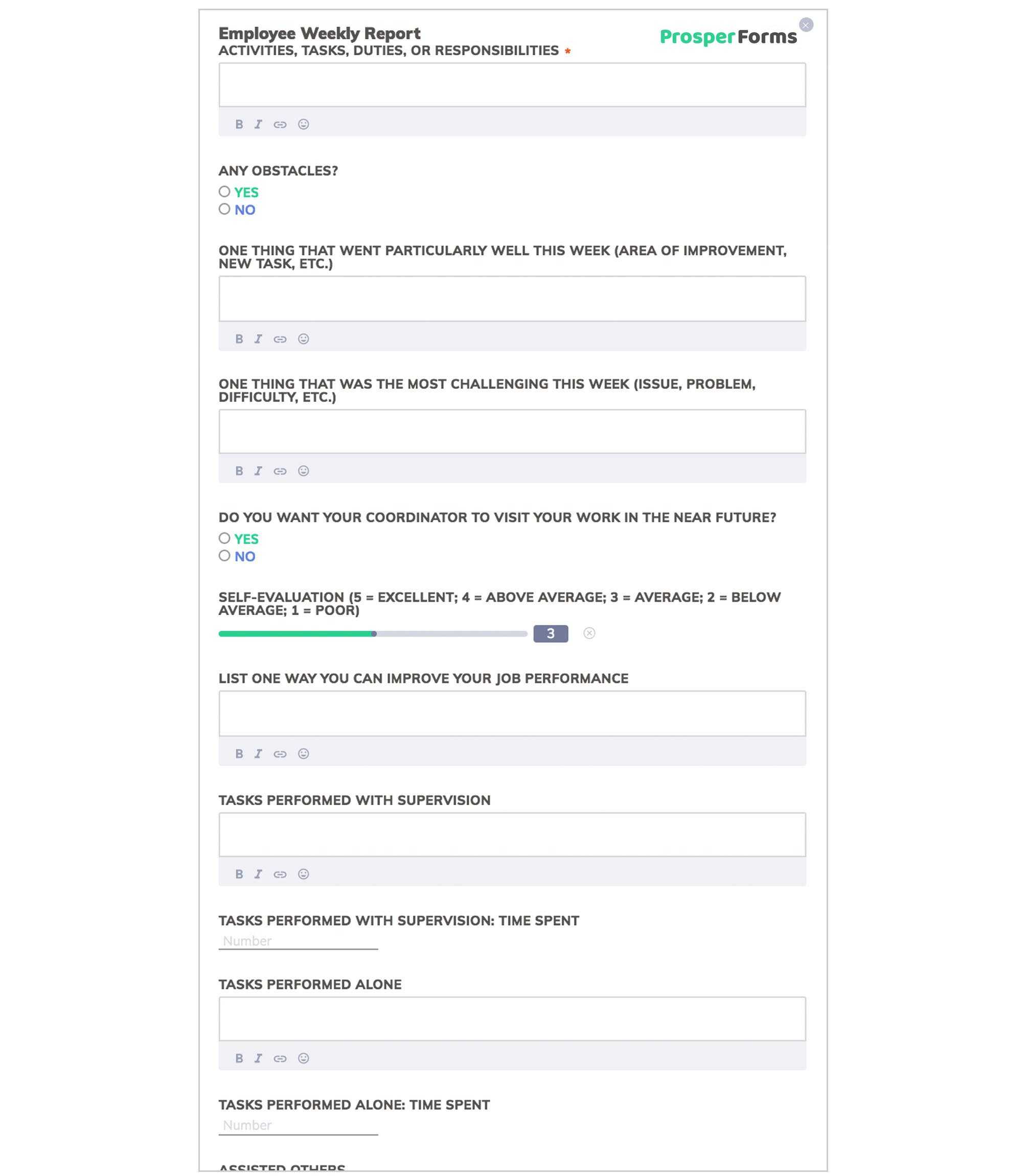 6 Awesome Weekly Status Report Templates | Free Download In Employee Daily Report Template