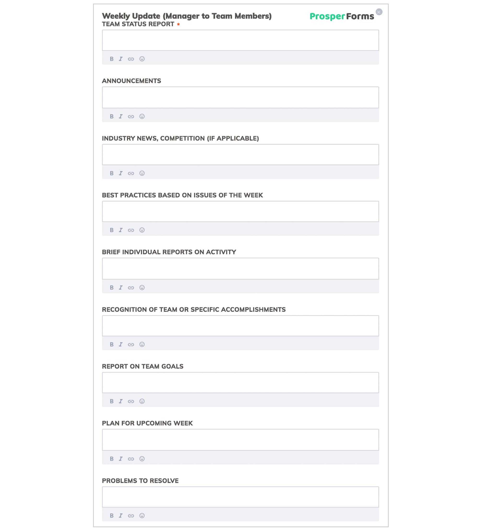 6 Awesome Weekly Status Report Templates | Free Download Intended For Weekly Accomplishment Report Template