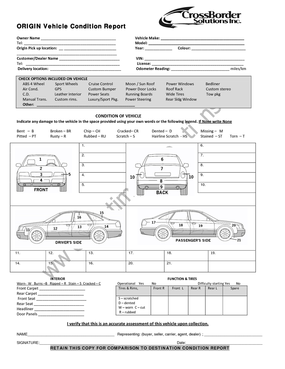 62C Vehicle Damage Report Template | Wiring Library Pertaining To Car Damage Report Template