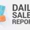 7+ Daily Sales Report Templates – Pdf, Psd, Ai | Free Pertaining To Excel Sales Report Template Free Download