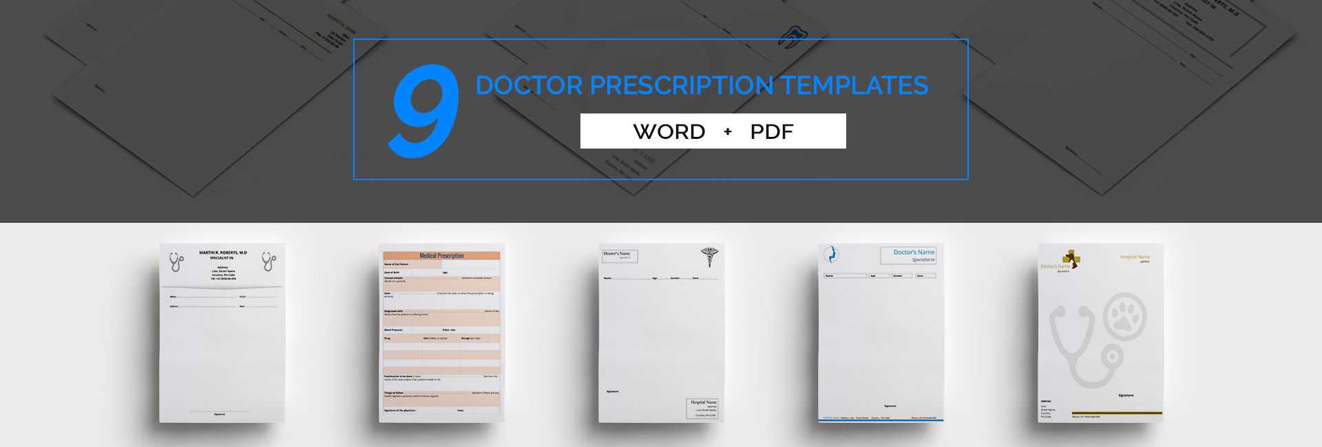 9+ Free Doctor's Prescription Templates – Cardiology Throughout Doctors Prescription Template Word
