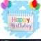 A Birthday Banner Template inside Free Happy Birthday Banner Templates Download