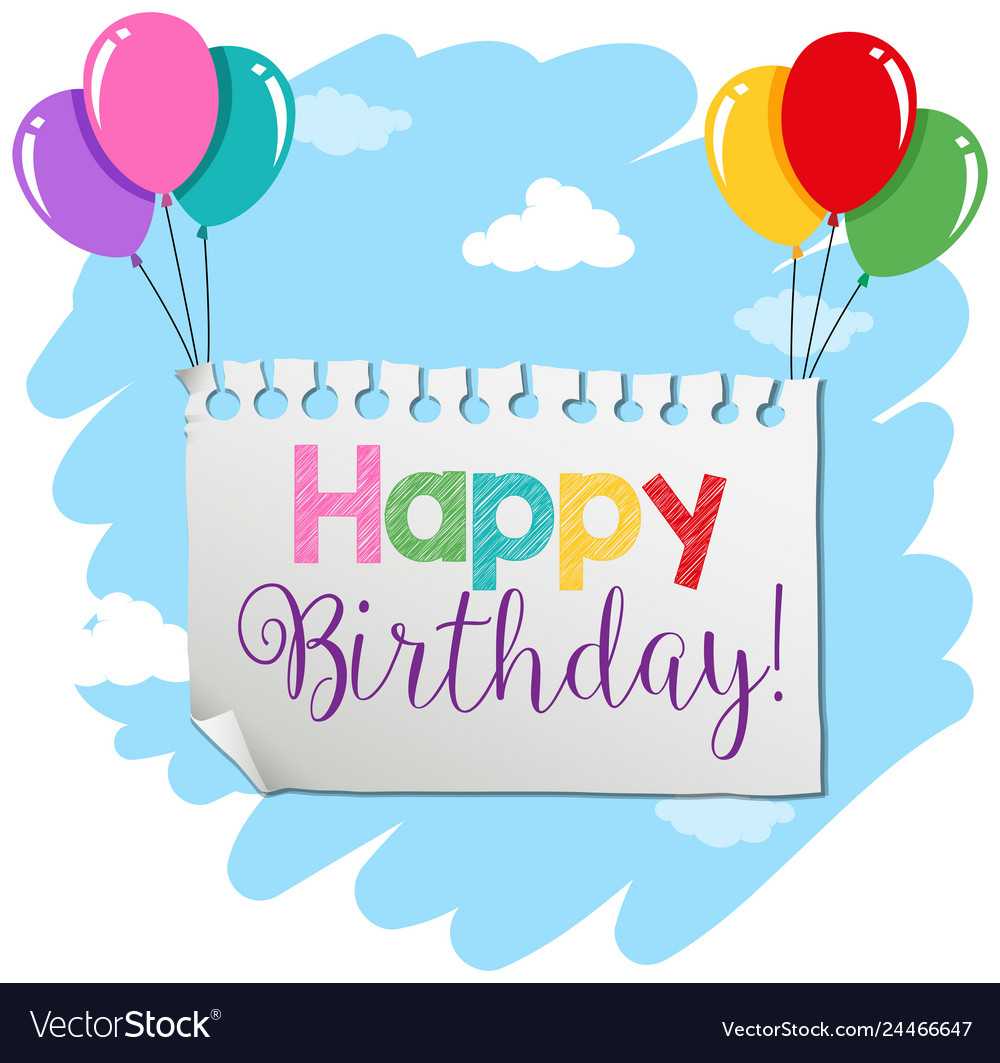A Birthday Banner Template Inside Free Happy Birthday Banner Templates Download