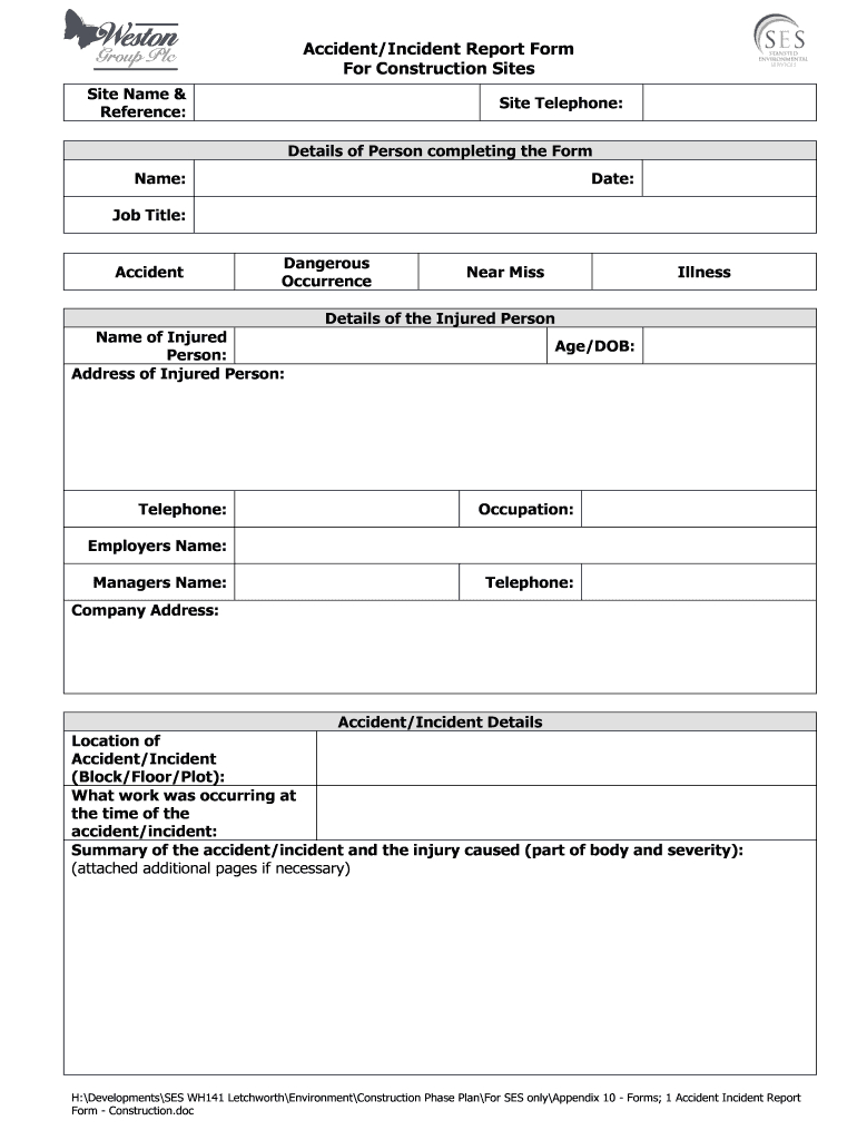 Accident Incident Report – Dalep.midnightpig.co Within Motor Vehicle Accident Report Form Template