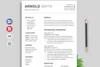 Ace Classic Cv Template Word - Resumekraft in Free Downloadable Resume Templates For Word