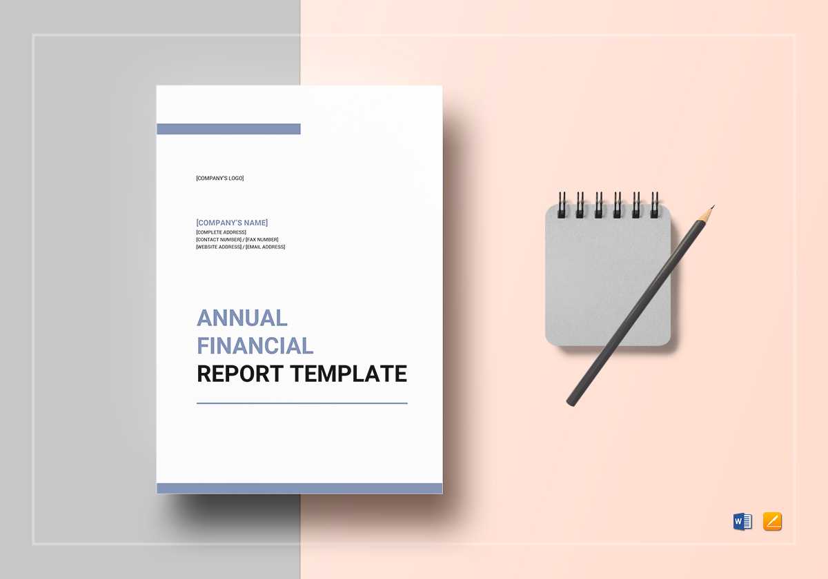 Annual Financial Report Template With Regard To Annual Financial Report Template Word
