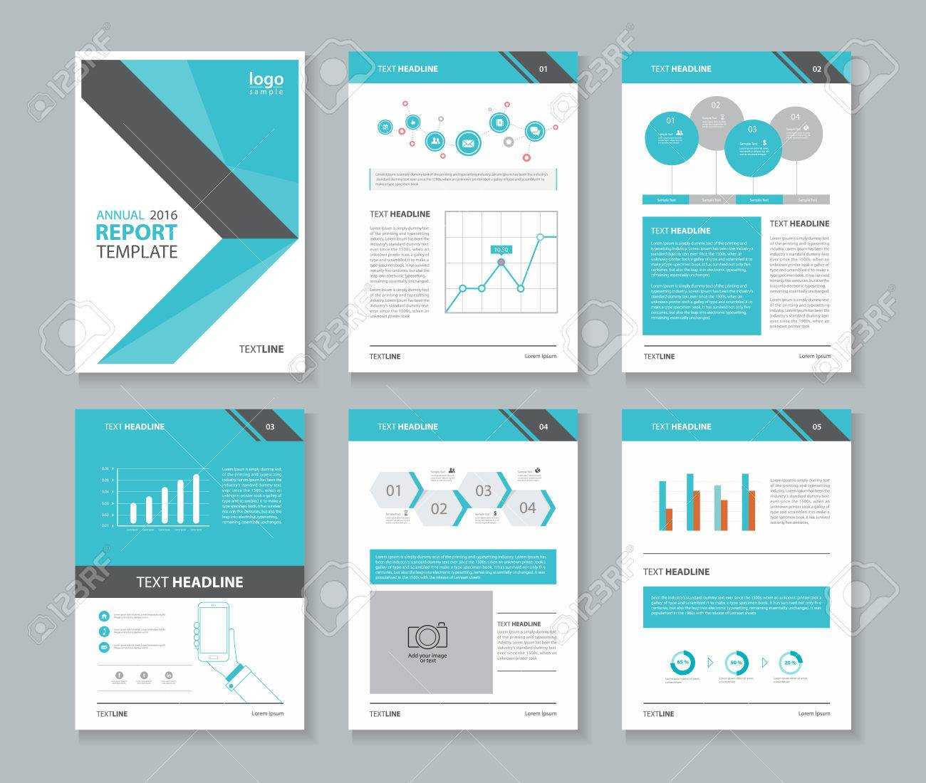Annual Report Layout Template Intended For Free Indesign Report Templates