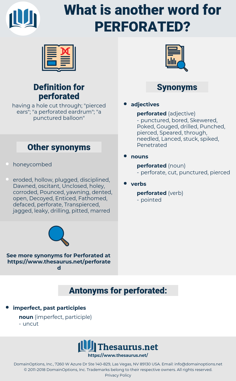 Another Word For Perforated - Dalep.midnightpig.co In Another Word For Template