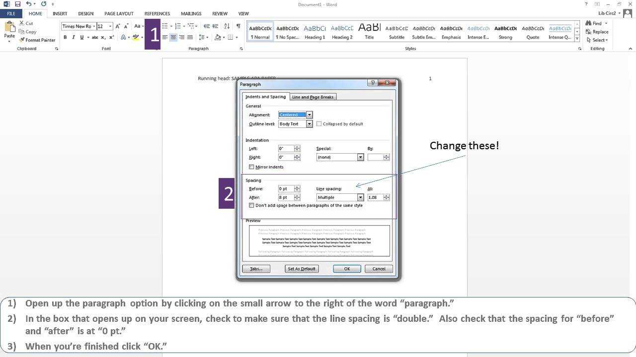 Apa Style Word 2013 – Calep.midnightpig.co Throughout Apa Format Template Word 2013