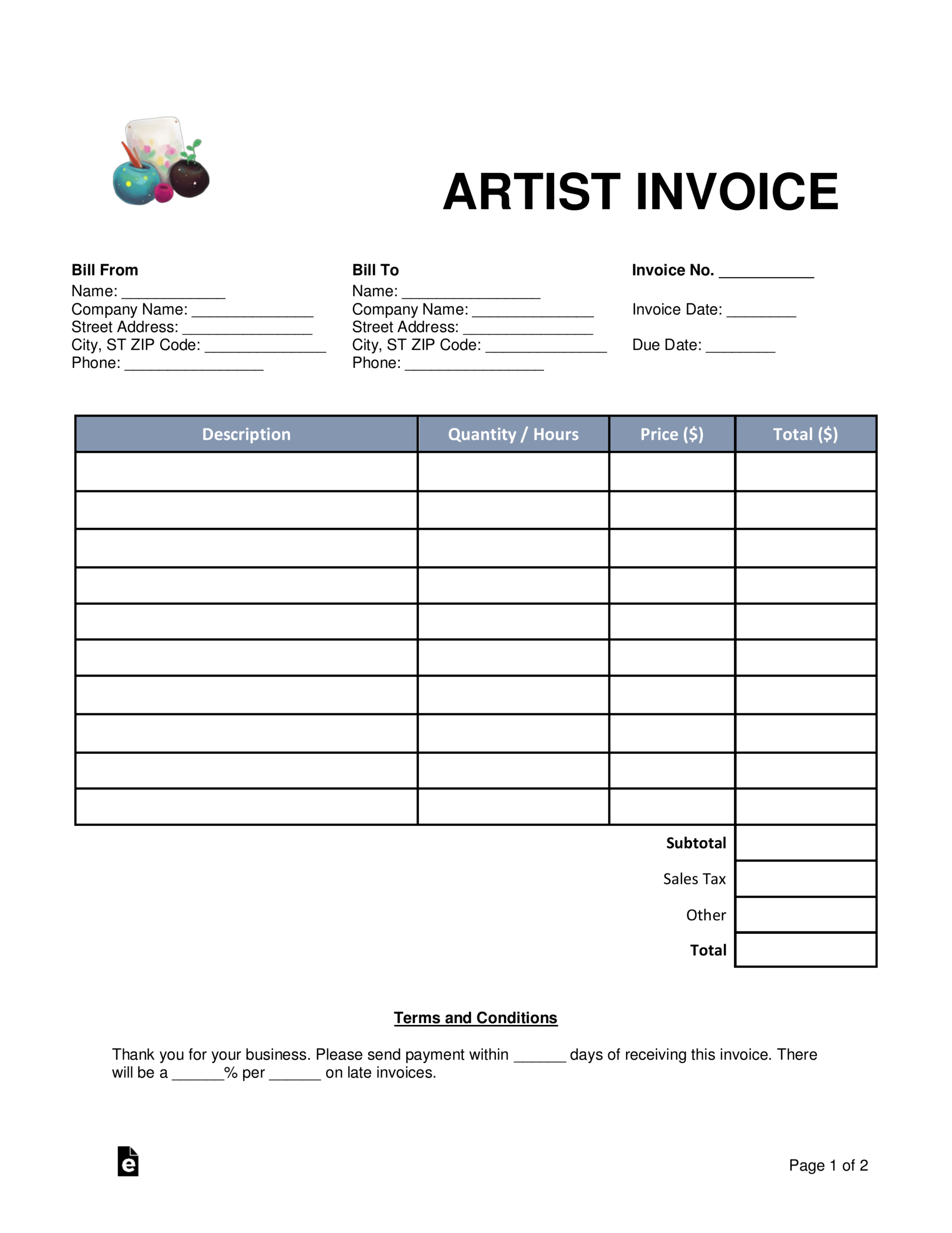 Art Invoice – Dalep.midnightpig.co Regarding Cd Liner Notes Template Word