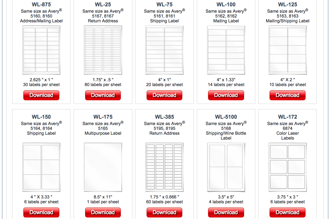 Avery Label Sizes Chart - Duna.digitalfuturesconsortium Inside 33 Up Label Template Word