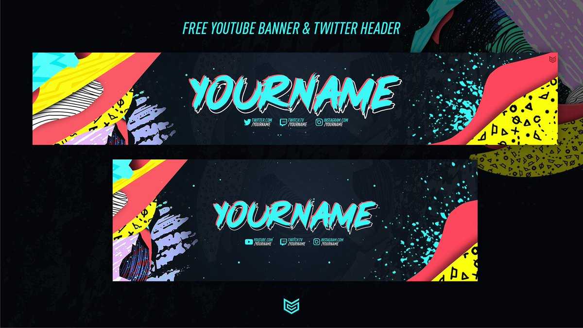 B L A I R On Twitter: "free Fifa 20 Banner & Header 👍 For Pertaining To Twitter Banner Template Psd