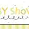 Baby Shower Banner Clipart Throughout Baby Shower Banner Template