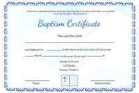 Baptism Certificate Template Word – Heartwork for Baptism Certificate Template Word