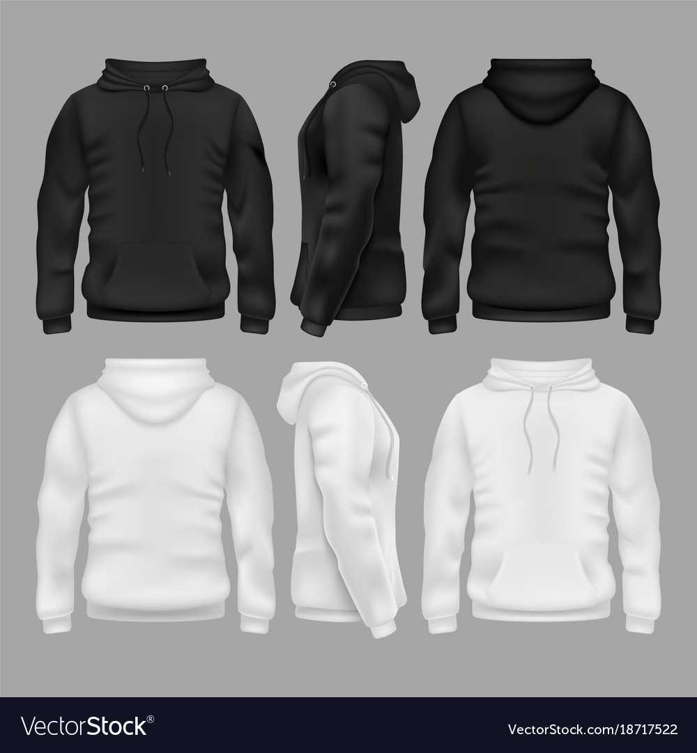 Black And White Blank Sweatshirt Hoodie Inside Blank Black Hoodie Template