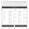 Black White Middle School Report Card – Templatescanva Inside Middle School Report Card Template