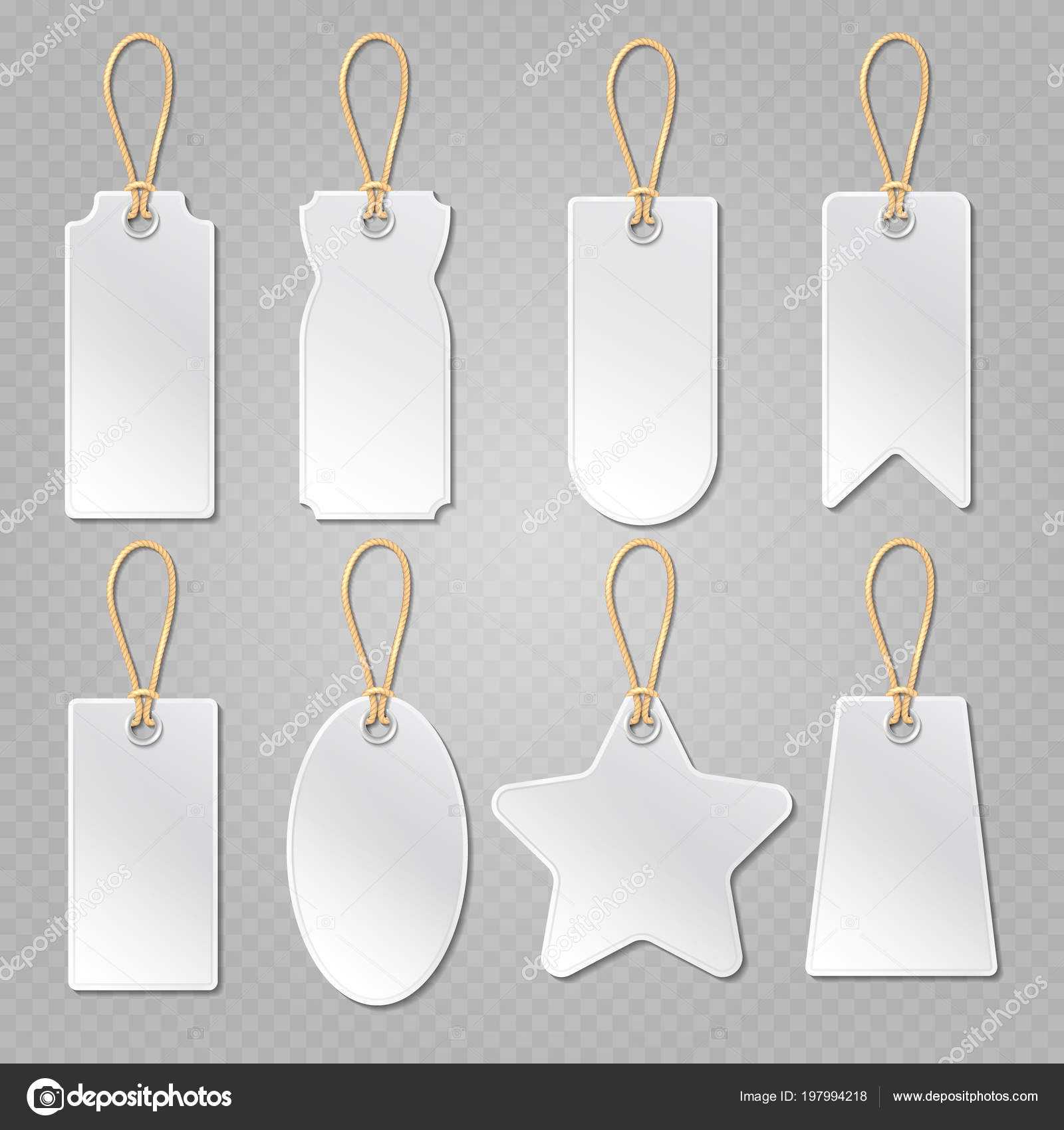 Blank Baggage Labels, White Luggage Tag, Clothes Price Tags for Blank Luggage Tag Template Blank Baggage Labels, White Luggage Tag, Clothes Price Tags For Blank Luggage Tag Template