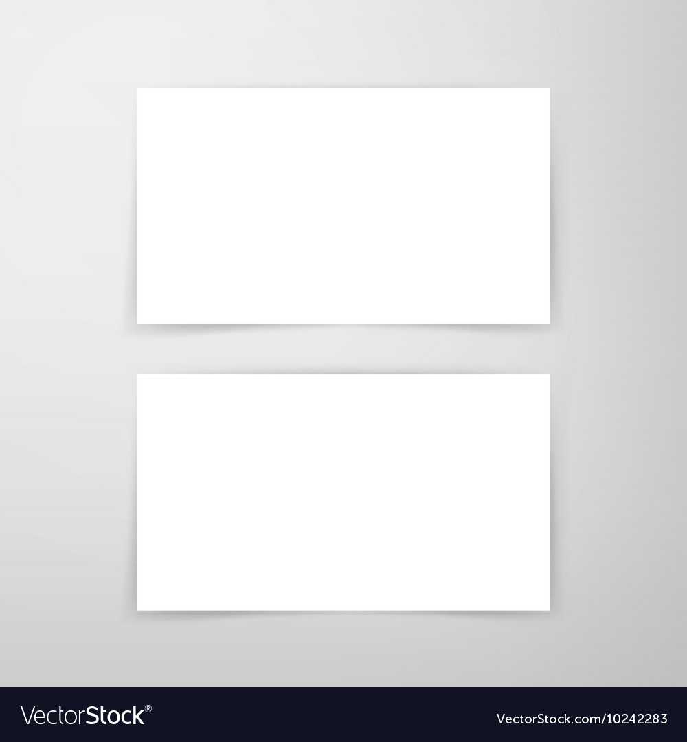 Blank Business Card Mockup With Regard To Blank Business Card Template Download