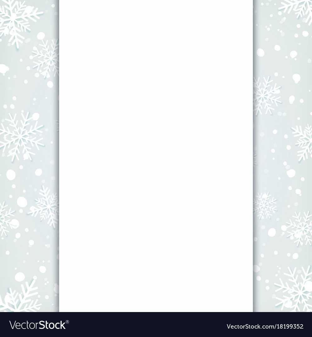 Blank Christmas Greeting Card Template Throughout Blank Christmas Card Templates Free