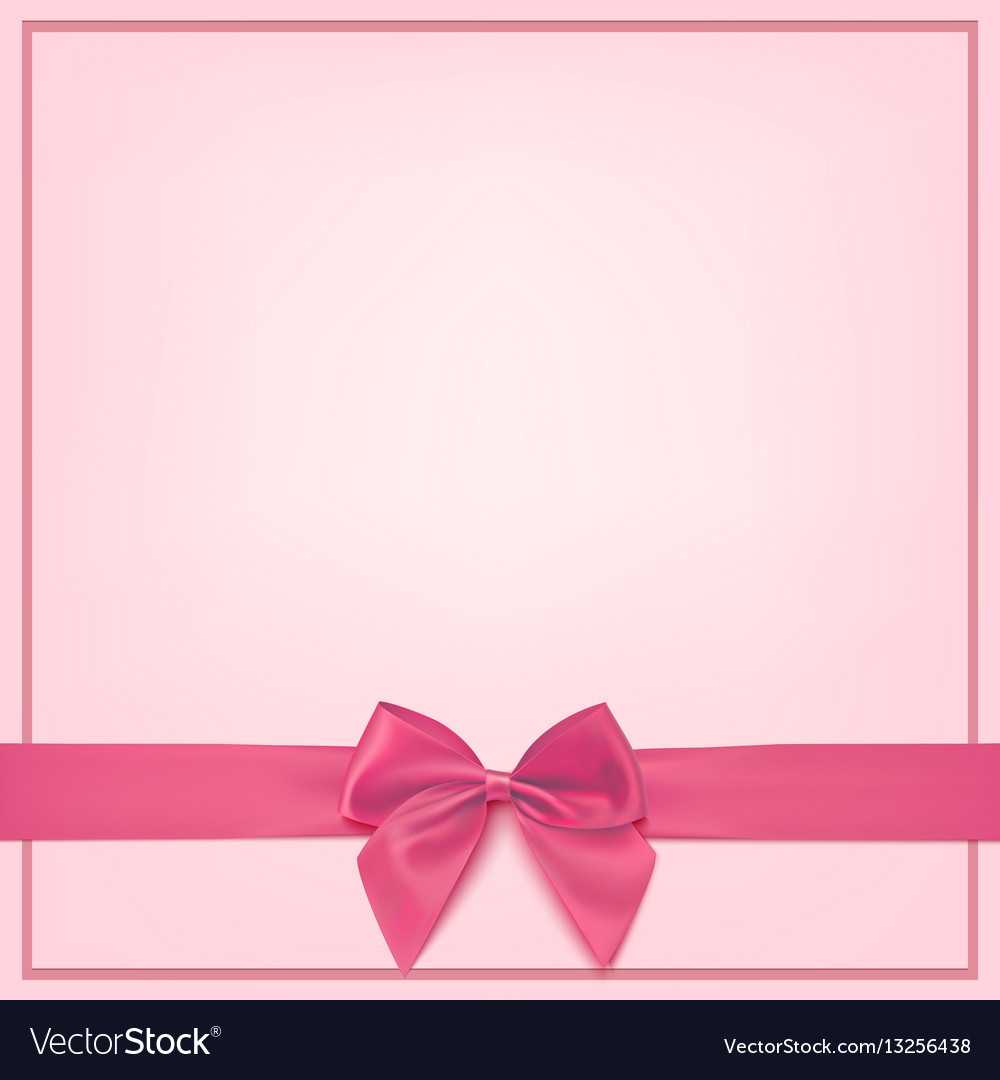 Blank Pink Greeting Card Template With Free Printable Blank Greeting Card Templates