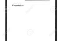 Blank Prescription Form - Calep.midnightpig.co within Blank Prescription Form Template