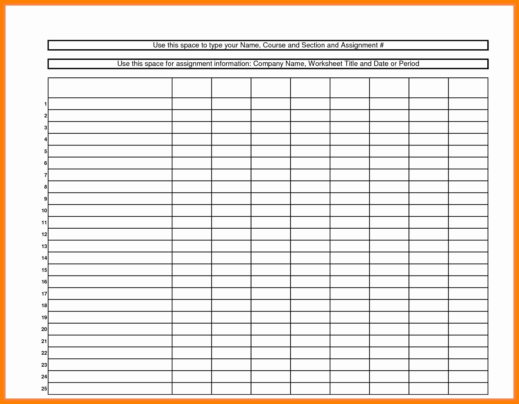 Blank Spreadsheet Templates Checklist Template For Teachers For Blank Checklist Template Pdf