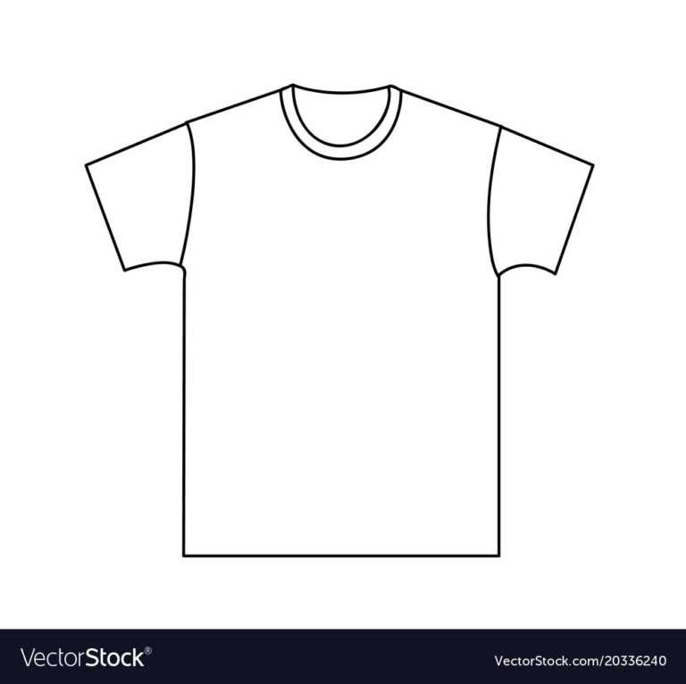 Blank T Shirt Template for Blank Tee Shirt Template Creative Sample