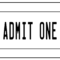 Blank Ticket Template Clipart Pertaining To Blank Admission Ticket Template