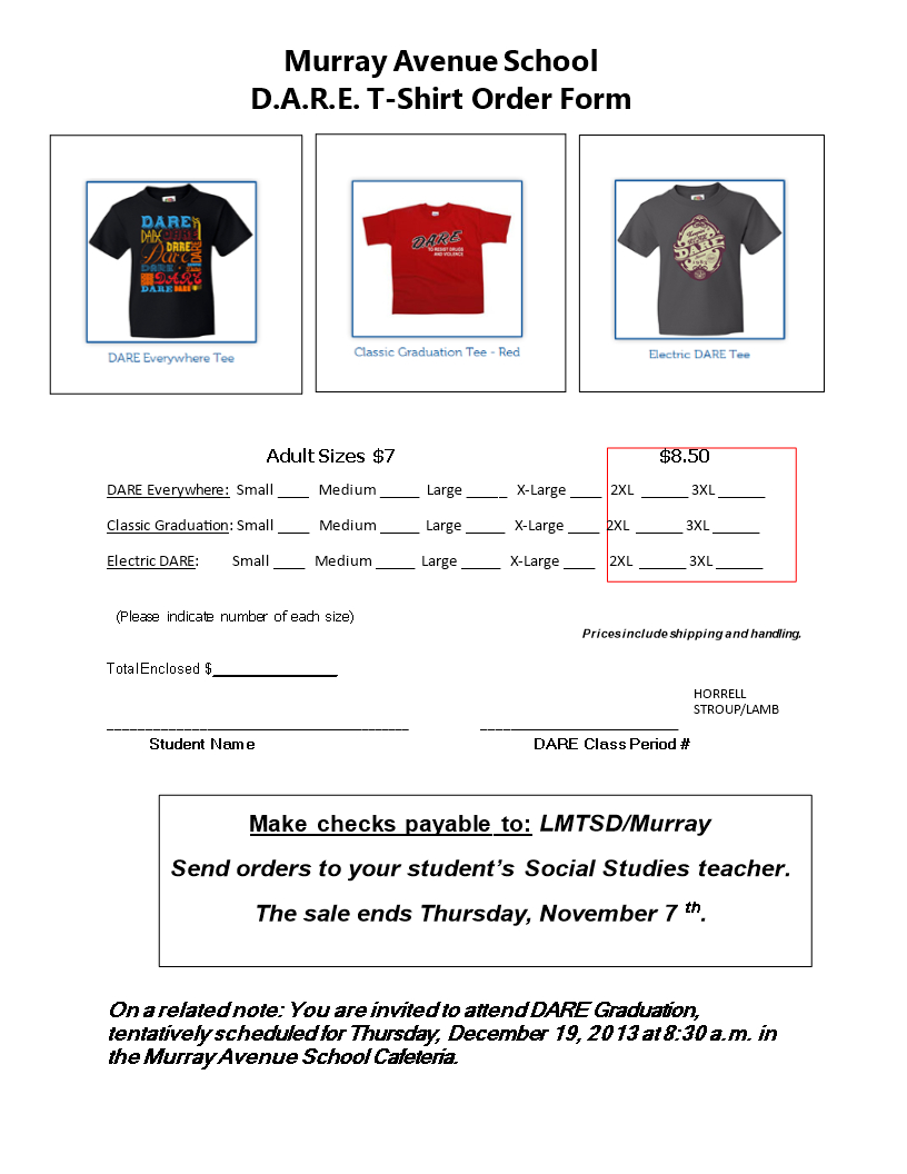 Blank Tshirt Order Form | Templates At Allbusinesstemplates With Regard To Blank T Shirt Order Form Template