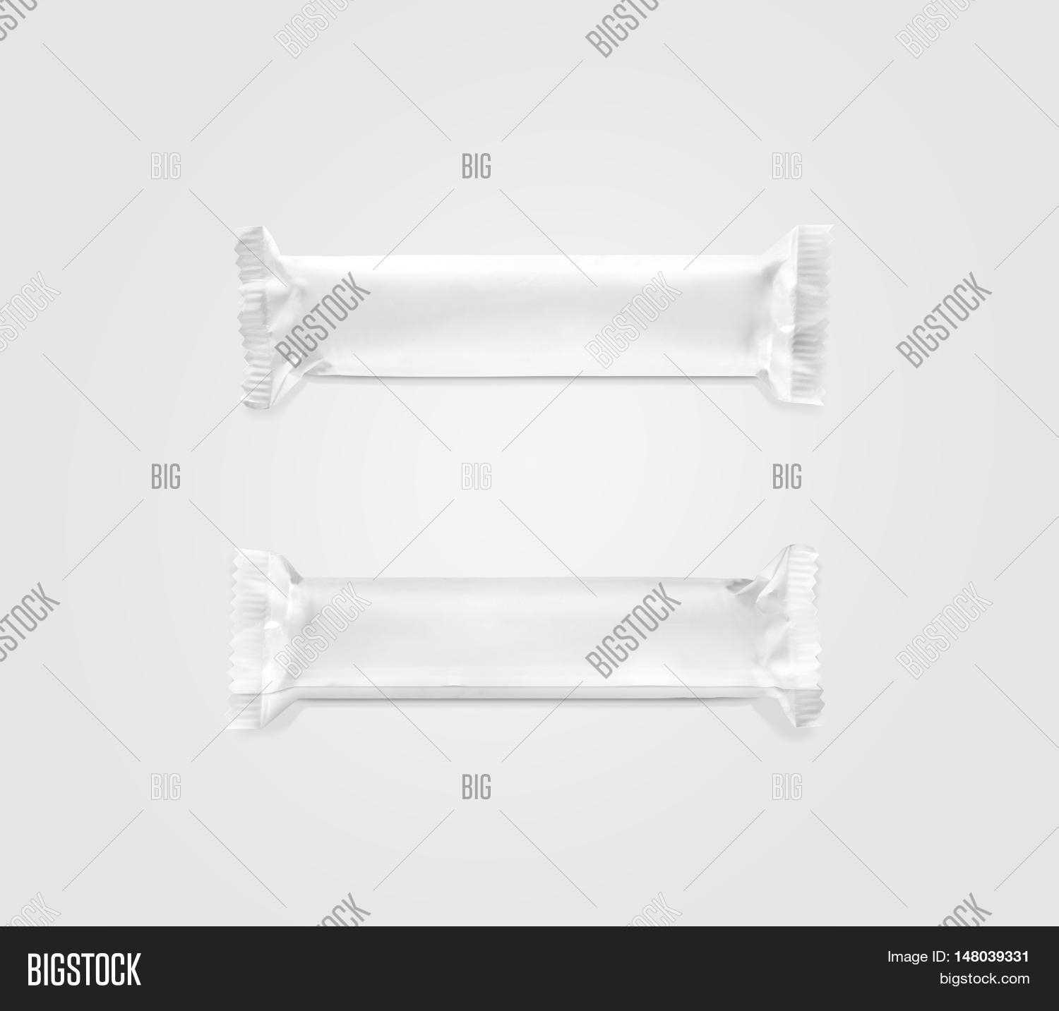 Blank White Candy Bar Image & Photo (Free Trial) | Bigstock Intended For Free Blank Candy Bar Wrapper Template