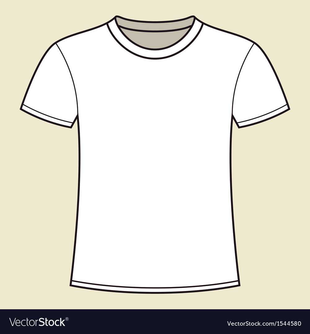 Blank White T Shirt Template In Blank T Shirt Outline Template