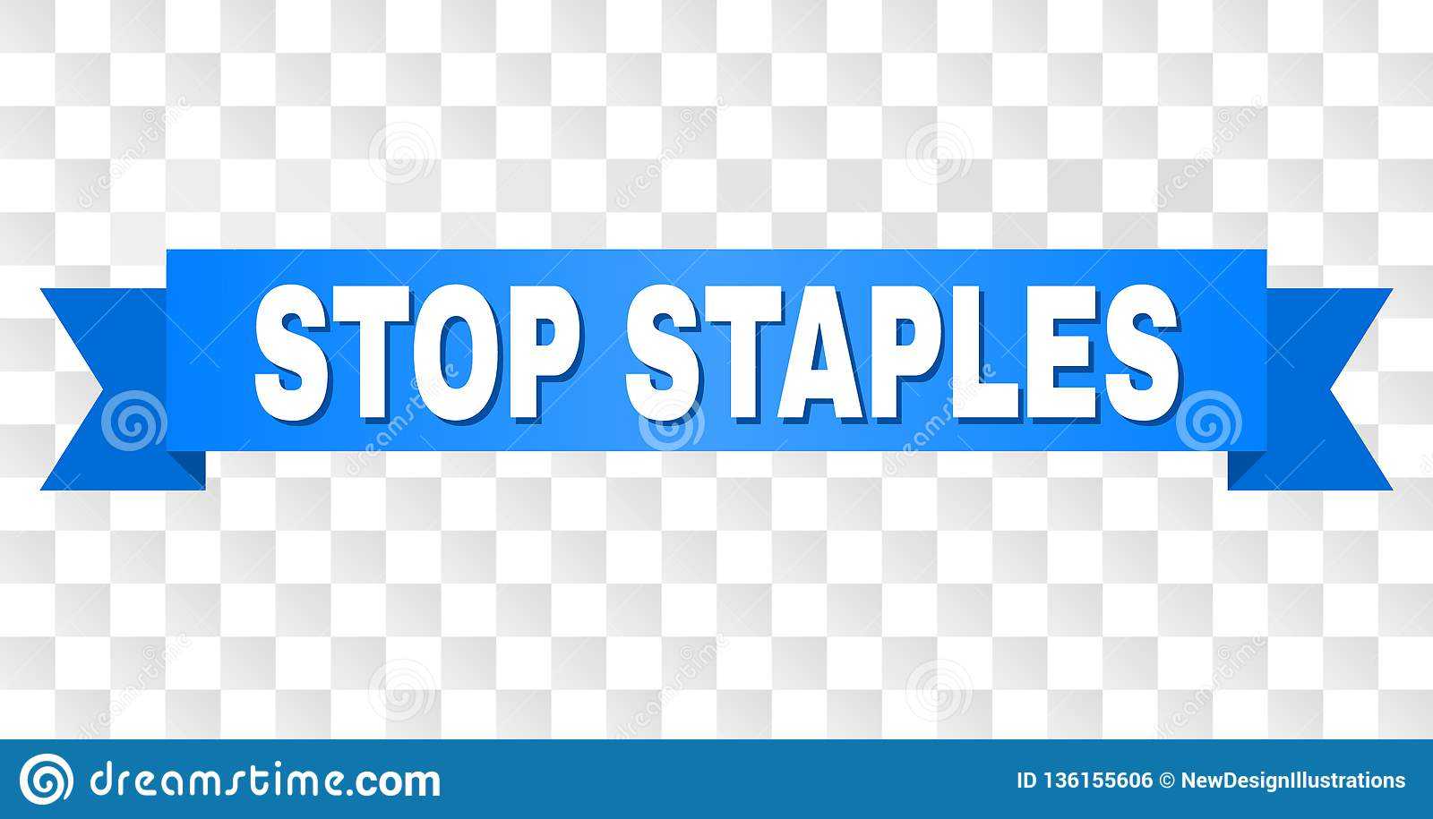 Blue Stripe With Stop Staples Text Stock Vector throughout Staples Banner Template Blue Stripe With Stop Staples Text Stock Vector Throughout Staples Banner Template