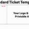 Boat Ticket Template | Marseillevitrollesrugby Within Free Raffle Ticket Template For Word